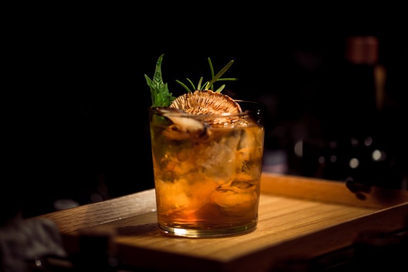Smoked Rosemary Old Fashioned